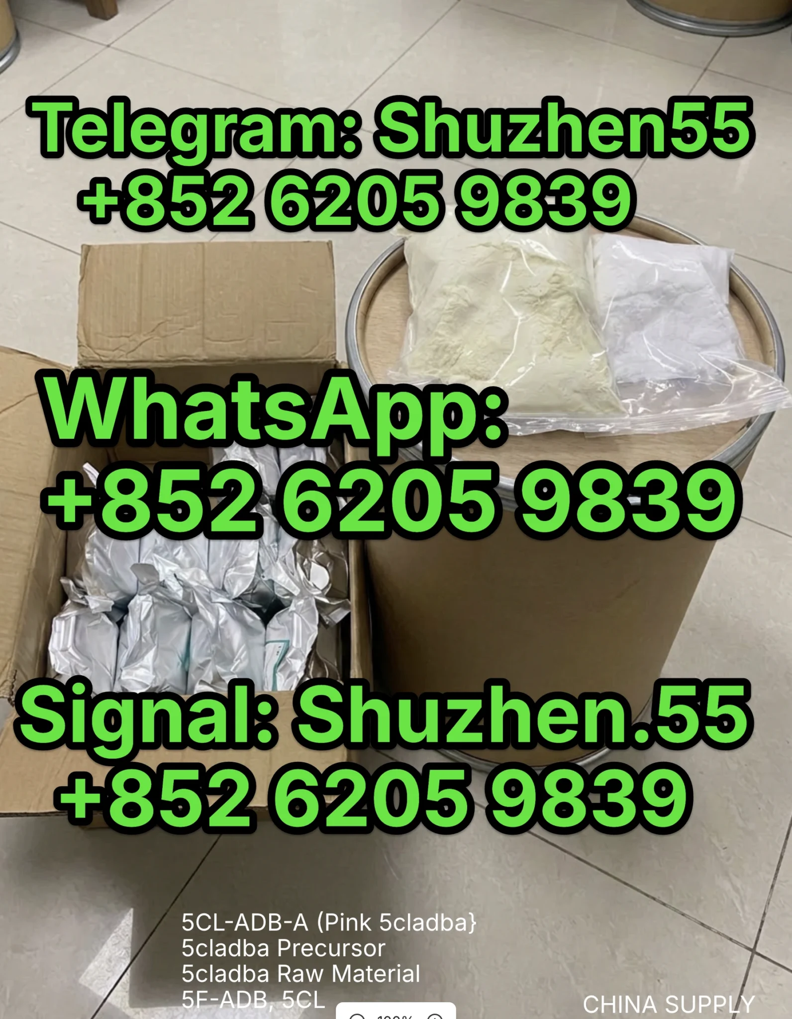 5CL-ADBA in stock ready to ship today - order before 3PM ships same day - USA warehouse - discreet packaging - tracking number provided - call for immediate confirmation
